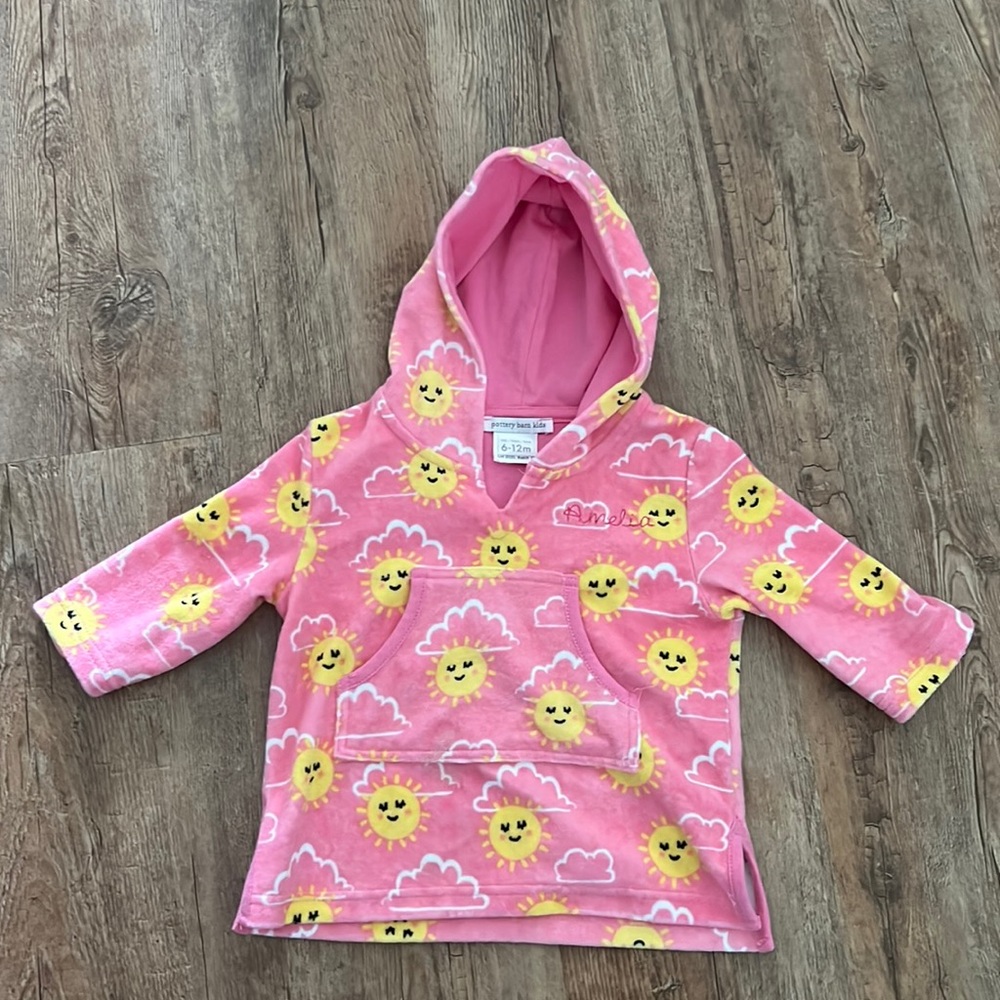 Pottery Barn Kids Hooded Swim Cover up